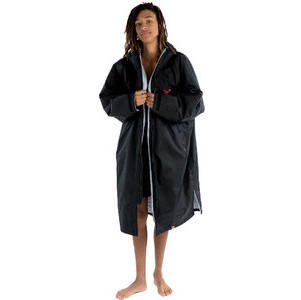 Dryrobe Advance Long Sleeve Change Robe V3 DR104V3 - Black / Grey